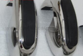 Saab 96 (1965-1975) longnose bumpers by stainless steel new