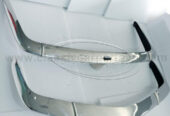 Simca 1200S coupé Bertone (1967-1971) bumpers by stainless steel new