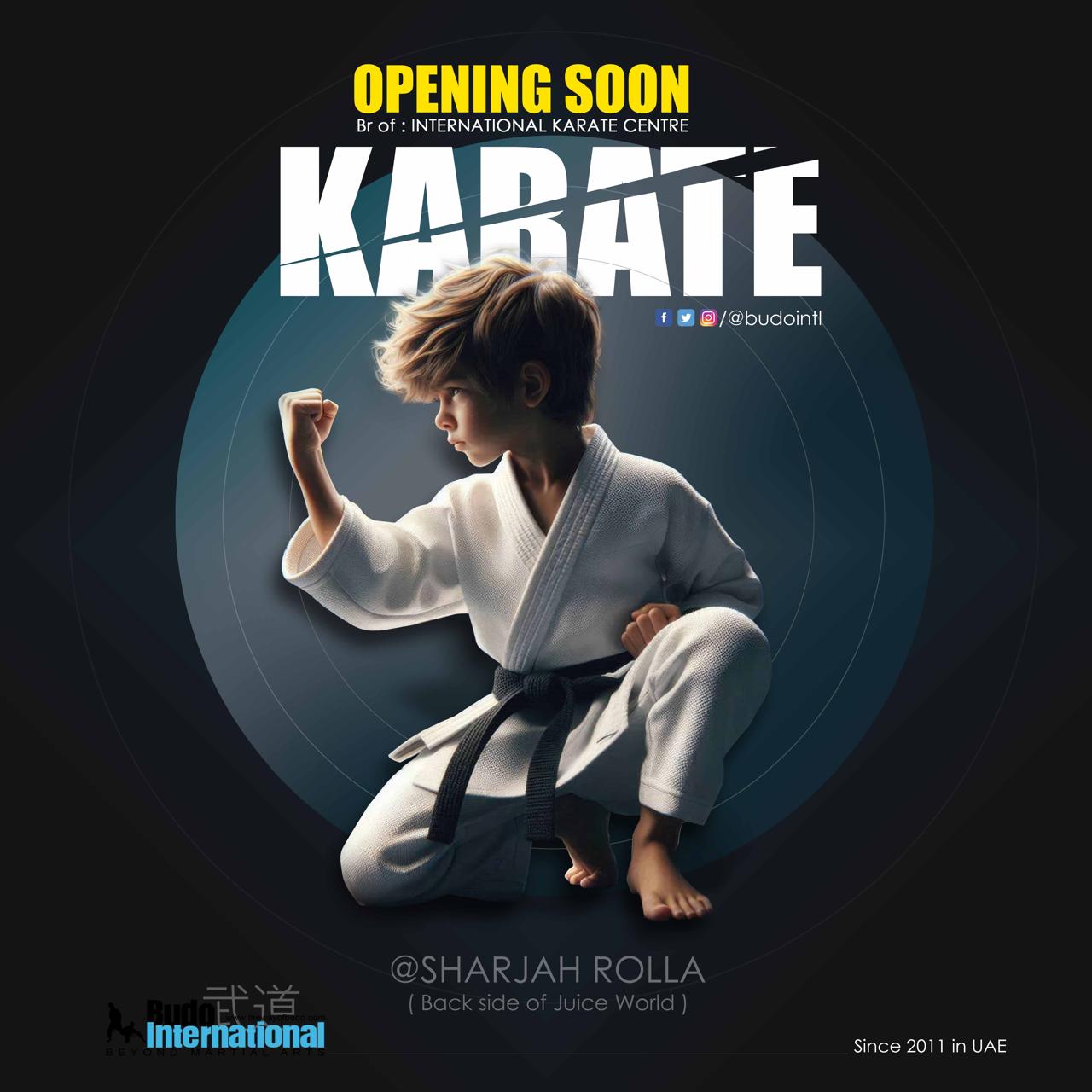 INTERNATIONAL KARATE CENTRE,AL NAHDA,SHARJAH,0553460019