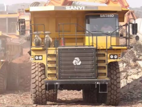 Grab This Deal: 2025 SANY SRT55D 55t Off-Highway Mining Truck