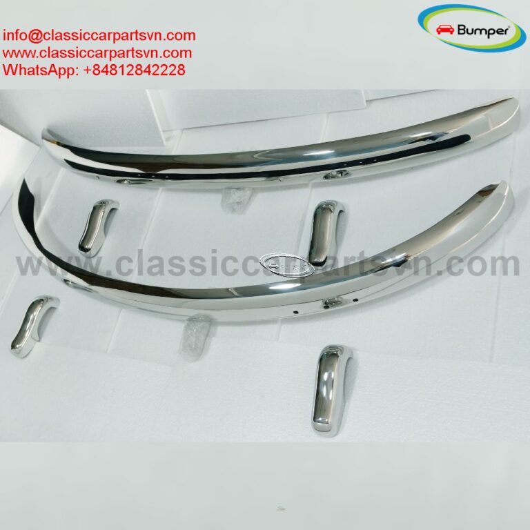 VW Beetle European style (1955-1972) bumpers by stainless steel new