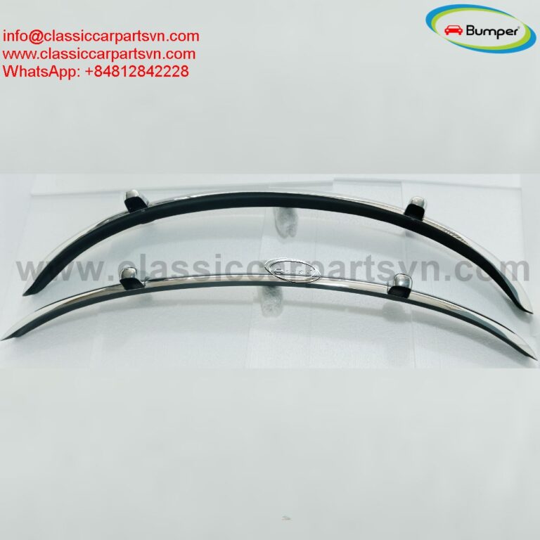 VW Beetle European style (1955-1972) bumpers by stainless steel new