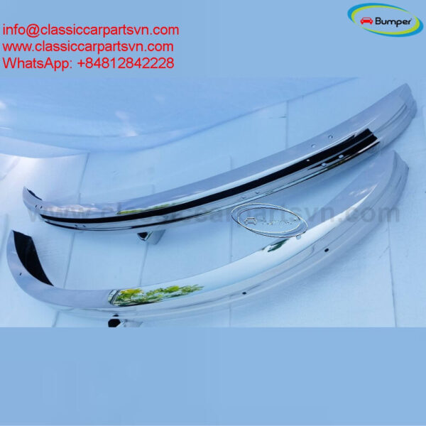VW Beetle year (1968-1974) bumpers by stainless steel new