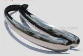 VW Beetle blade style (1955-1972) bumpers by stainless steel new