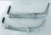 Volkswagen Karmann Ghia T34 (1966-1969) bumpers by stainless steel new
