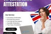 UK Certificate attestation services in Abu Dhabi, Dubai and UAE