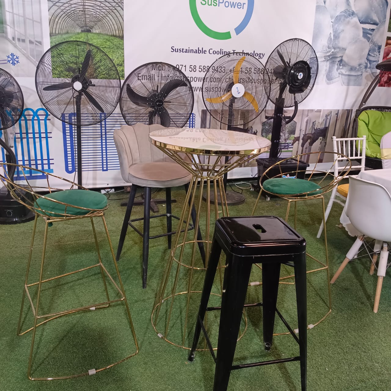 Furniture Rentals, Tables, Chairs, Bean Bags, For All Events In Dubai and all Emirates
