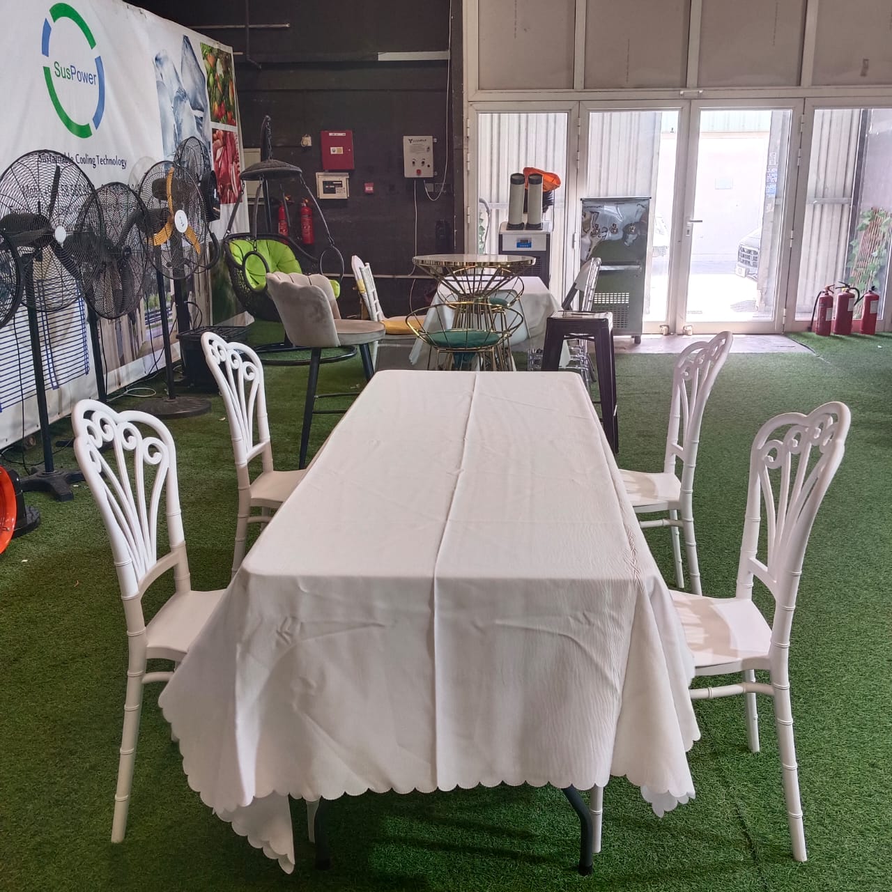Furniture Rentals, Tables, Chairs, Bean Bags, For All Events In Dubai and all Emirates
