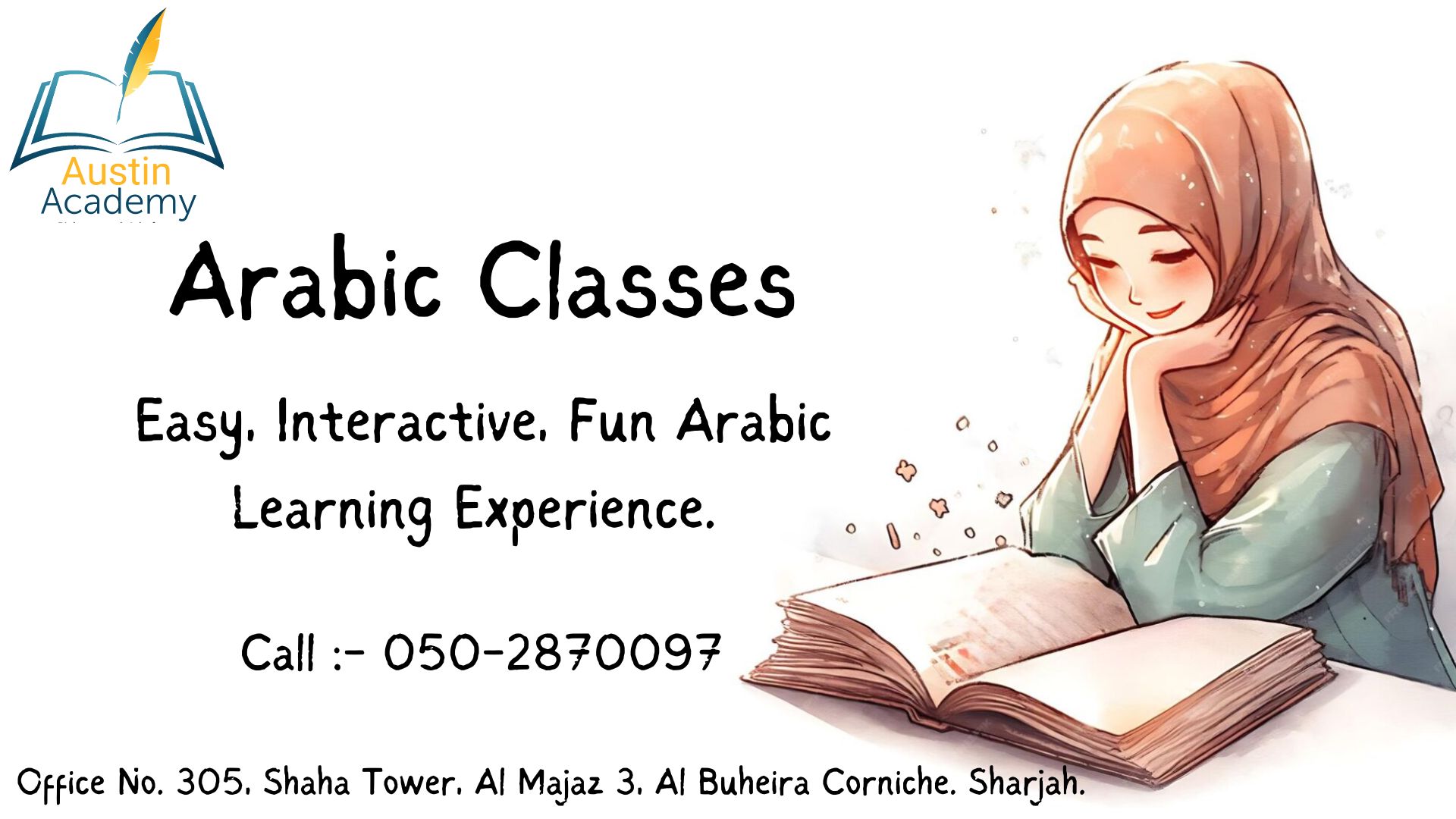 Spoken Arabic Classes in Sharjah with Best Offer 0502870097
