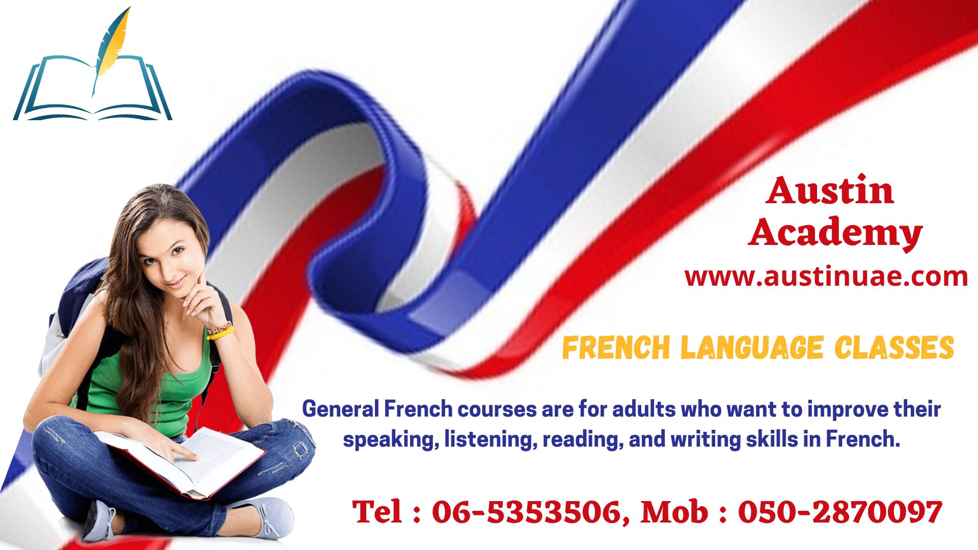 French classes in Sharjah with exclusive Offers call 0502870097