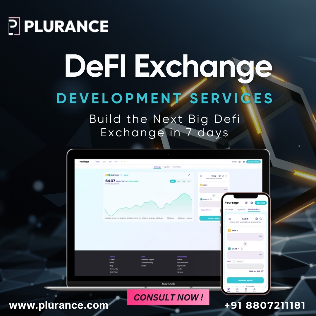 Revolutionize your Trading journey with Plurance: The Top DeFi Exchange Development Company