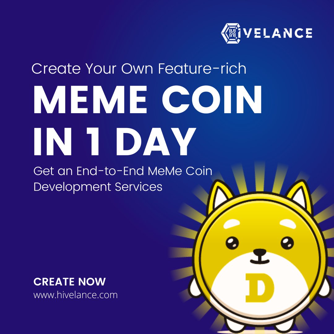 Meme Coin Development Made Easy with Hivelance