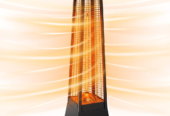 Volcano 2000W Carbon Fiber Indoor/Outdoor Patio Heater