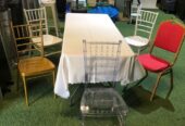 Furniture Rentals, Tables, Chairs, Bean Bags, For All Events In Dubai and all Emirates