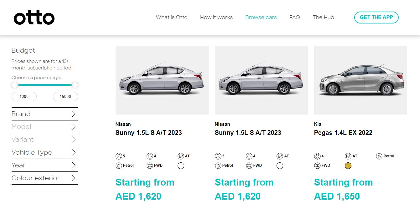Explore Dubai in Style with Otto Mobility DMCC’s Long-Term Car Rental Services