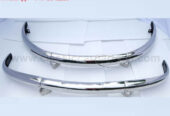 BMW 501 (1952-1962) and 502 (1954-1964) bumpers by stainless steel new