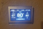 Smart wifi thermostat installation
