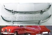 Saab 93 (1956-1959) bumpers full set new by stainless steel