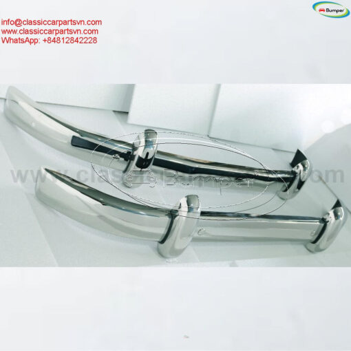 Saab 93 (1956-1959) bumpers full set new by stainless steel