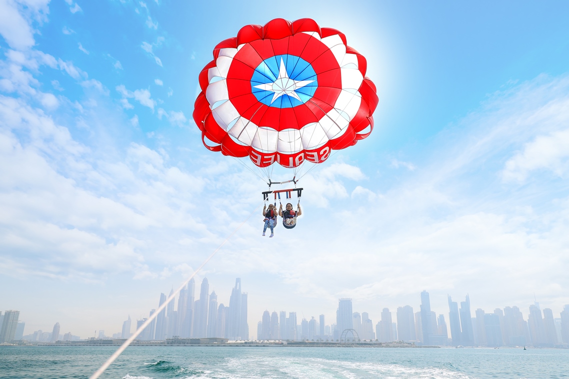 Soar High Above Dubai: Unforgettable Parasailing Adventures Await!