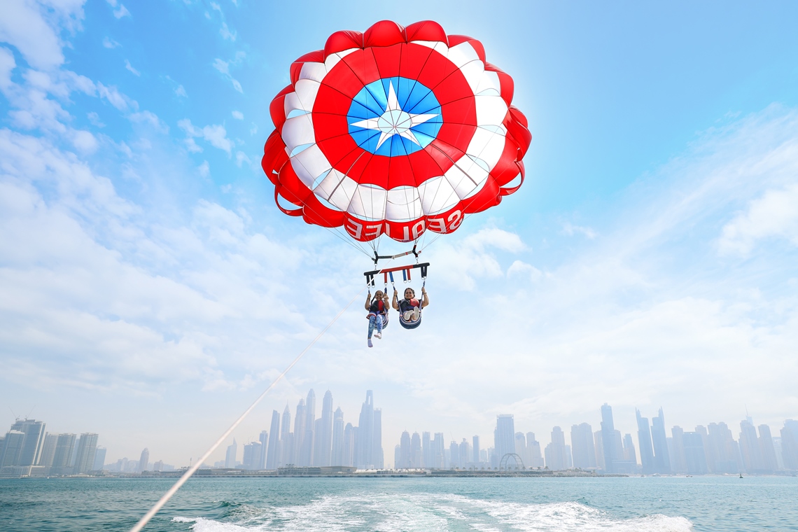 Soar High Above Dubai: Unforgettable Parasailing Adventures Await!