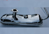 Exhaust of Vespa by stainless steel new