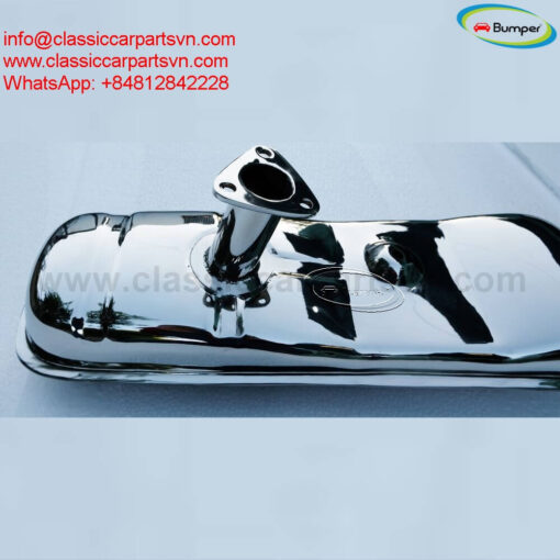 Exhaust of Vespa by stainless steel new