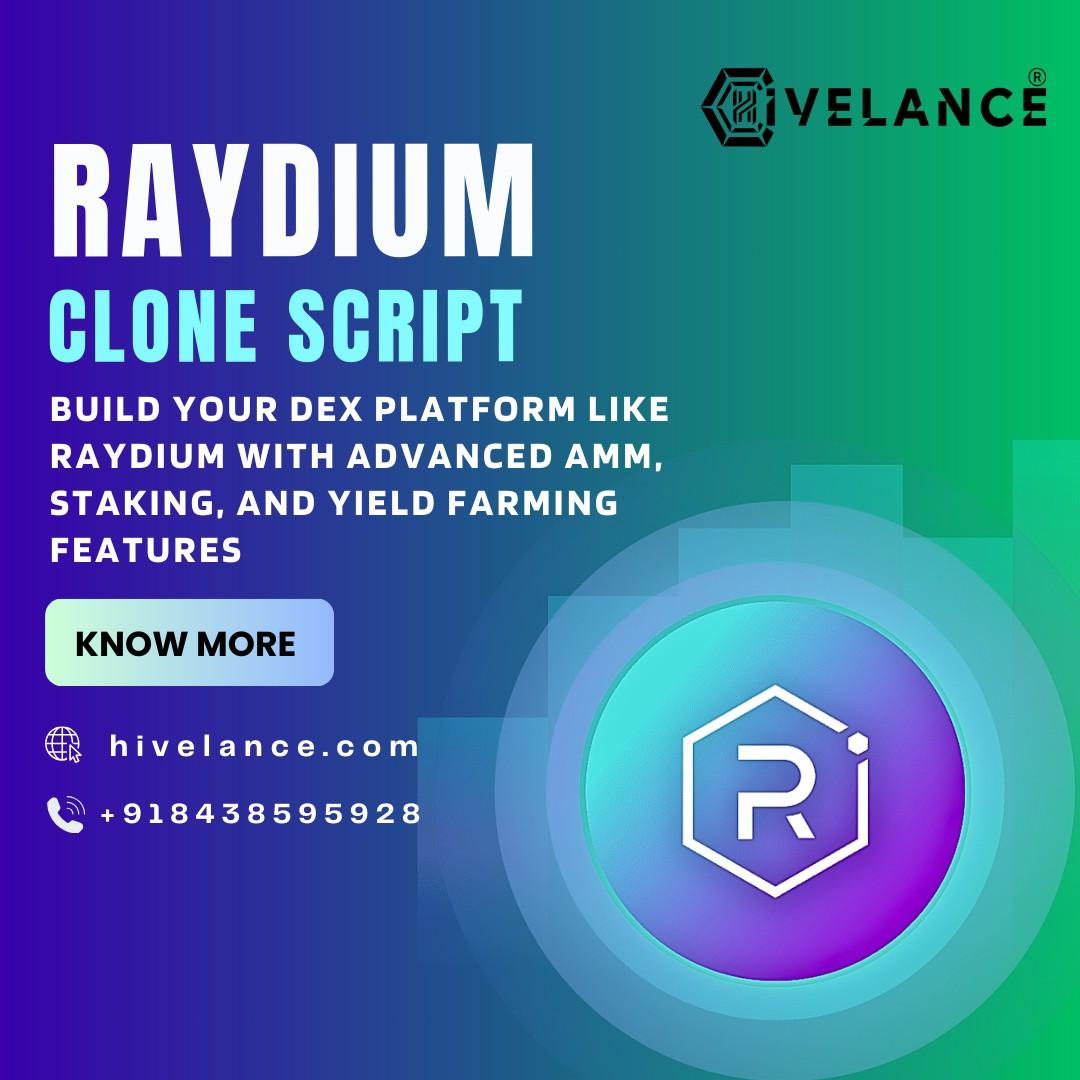 Raydium clone script – Launch your DEX at Low Cost