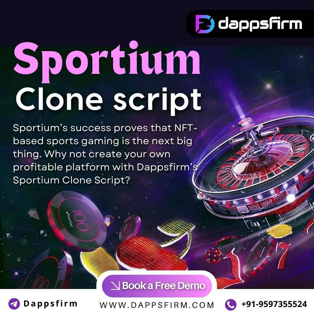 Get Ahead in the NFT Betting Space with Our Sportium Clone Script