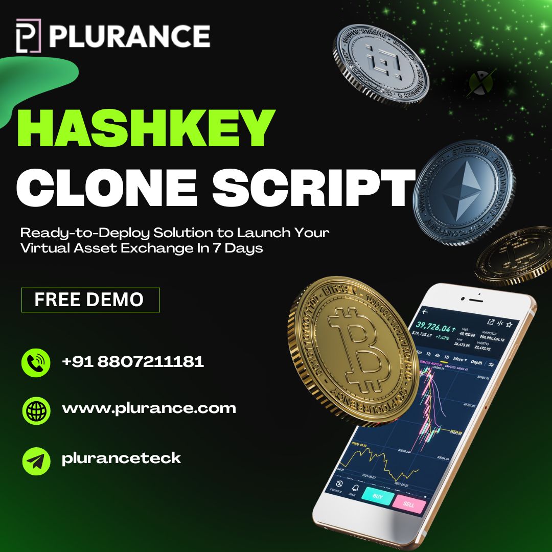 Empower Your Crypto Venture with Plurance’s HashKey Clone Solution