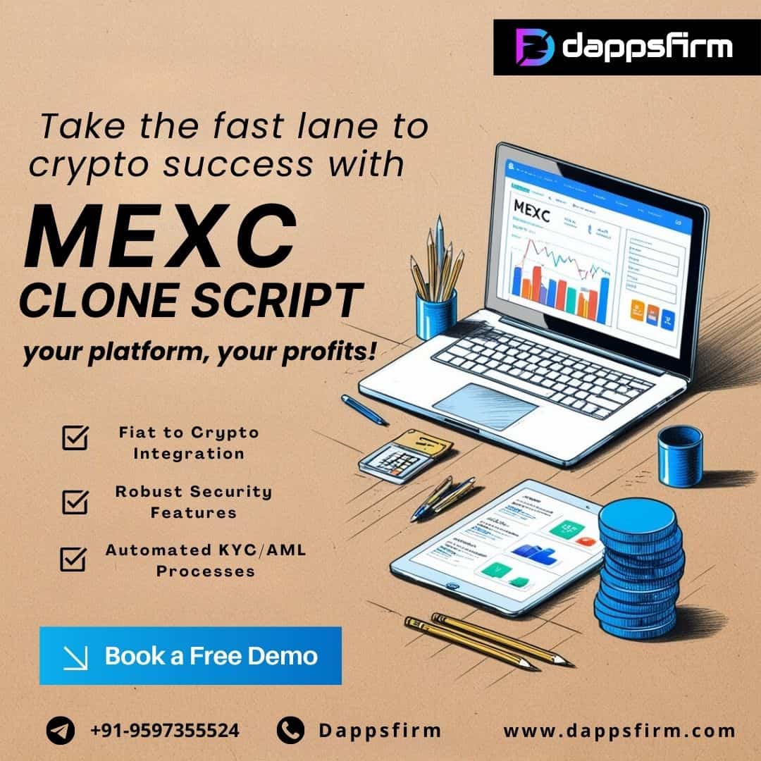 MEXC Clone Script – Comprehensive Crypto Exchange Solution for Fast Launch and Growth
