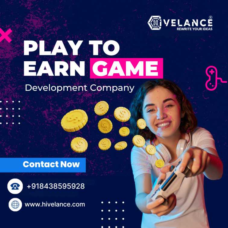 Play-to-Earn Game Development Company Tokenomics and Game Design by Hivelance