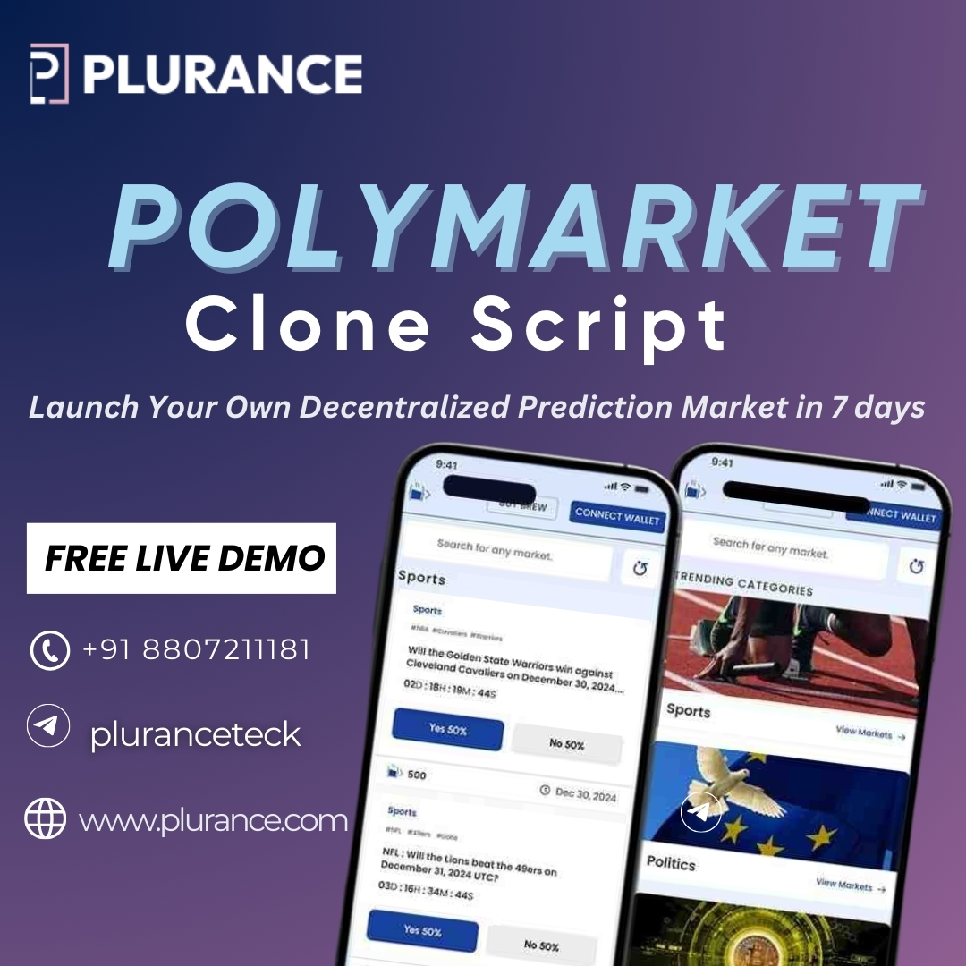 Step into the World of Decentralized Prediction Market with polymarket clone script