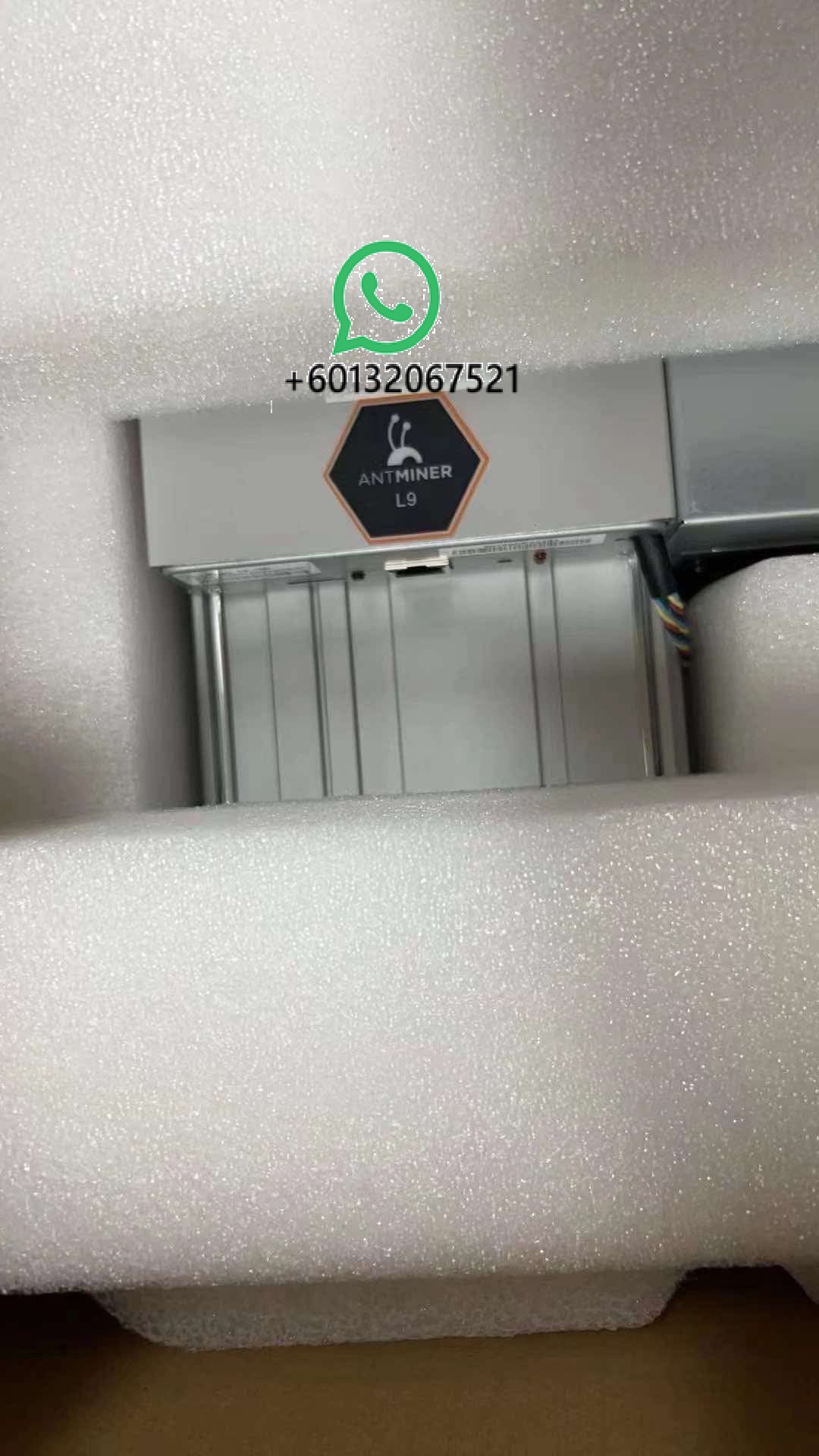 Bitmain Antminer Litecoin Miner L9 17Gh/s Litecoin Dogecoin miner +psu