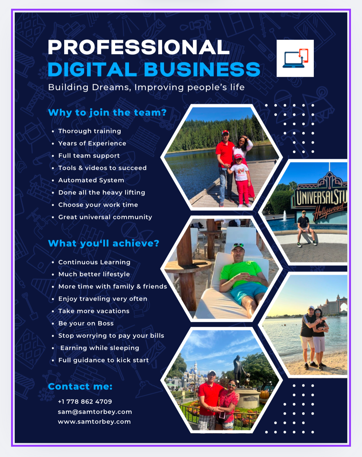 Online digital business