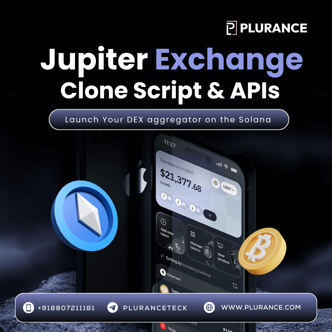 From Zero to DeFi Hero with Plurance’s Jupiter Exchange Clone Script