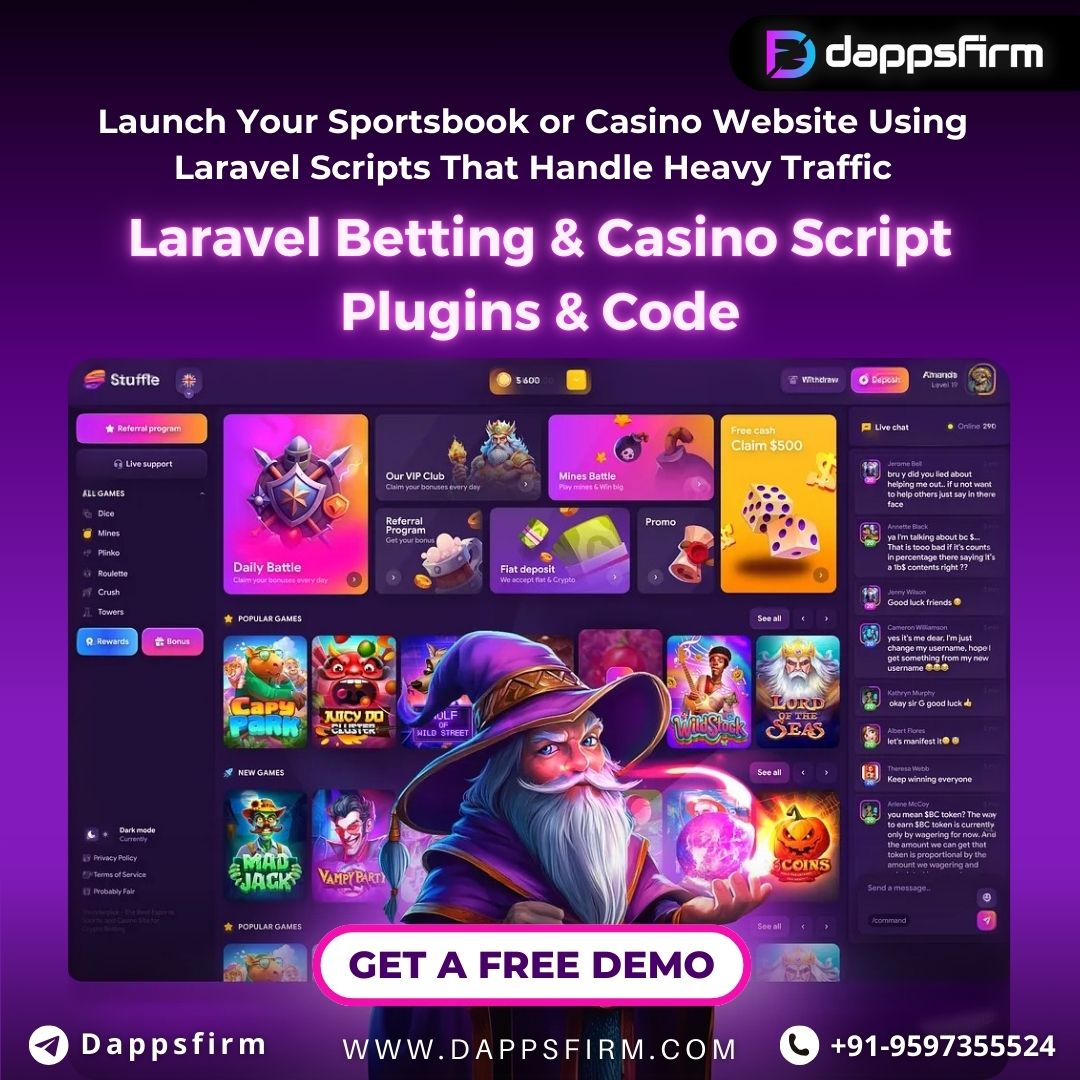 Drive Gaming Revenues Using Laravel Casino Plugins That Support Fast Deployments