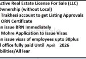 Real Estate Registered License In Dubai