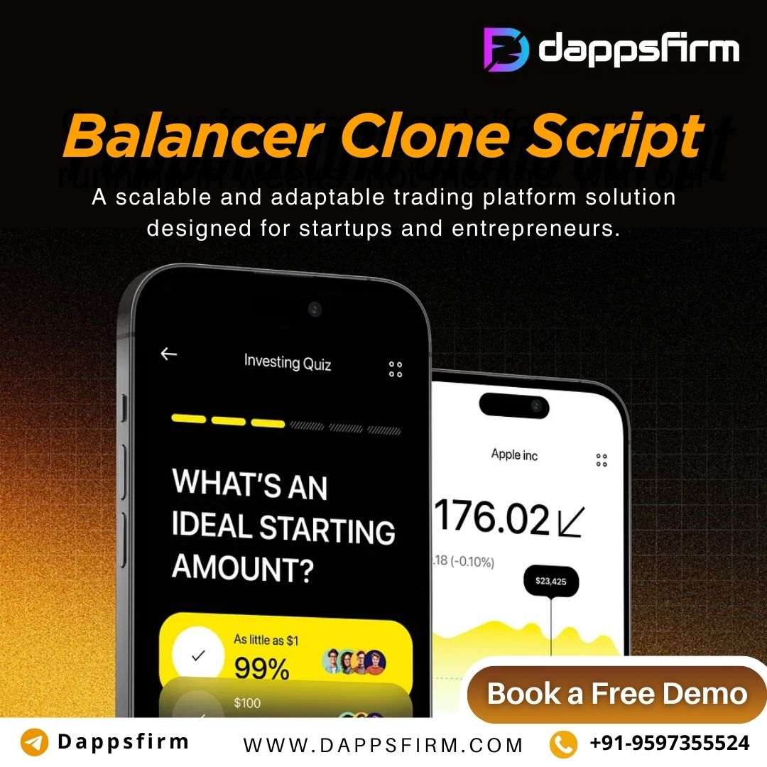 Ready to create a standout DeFi platform? Our Balancer clone script is here for you.