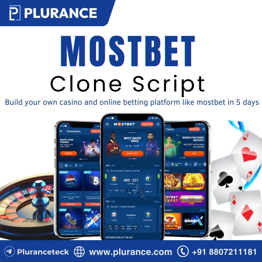 Affordable, Scalable, Unstoppable – Mostbet Clone Script by Plurance