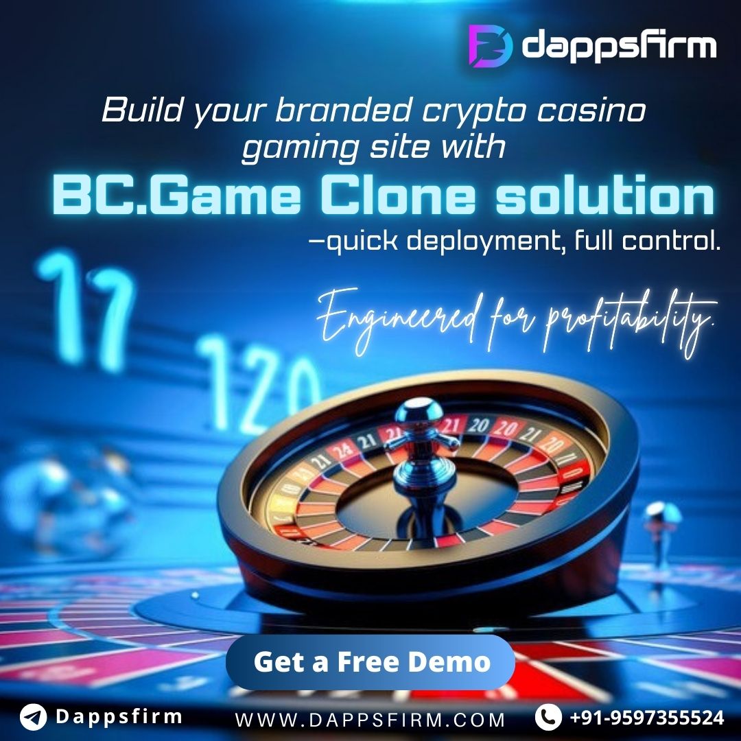 Start your cryptocurrency-based gambling platform today with BC.Game Clone Software and attract players globally.