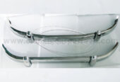Saab 93 (1956-1959) bumpers full set new by stainless steel