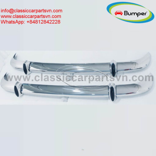 Sunbeam Alpine Series 4, Series 5 (1964-1968) and Sunbeam Tiger (1964-1967) bumpers with rubber on over riders