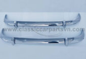 Sunbeam Alpine Series 4, Series 5 (1964-1968) and Sunbeam Tiger (1964-1967) bumpers without rubber on over riders