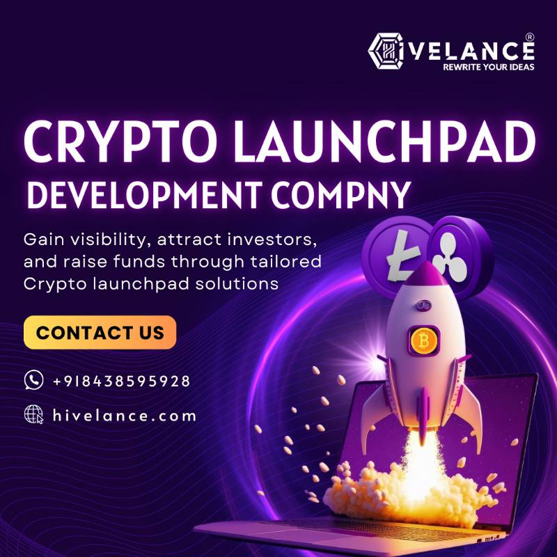 End-to-End Crypto Launchpad Development Company – Powered by Hivelance