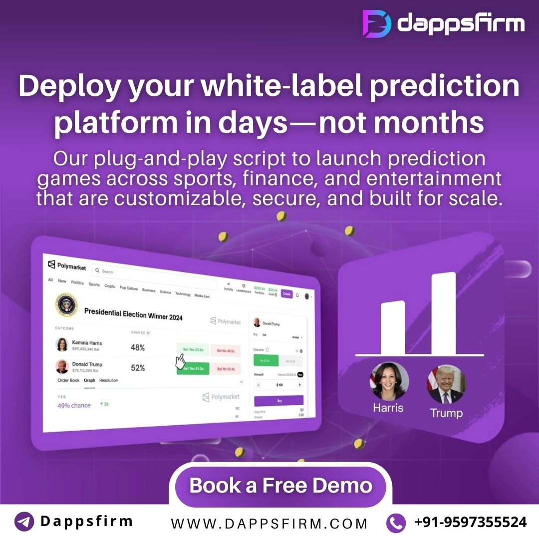 Elevate your existing platform by integrating our prediction game plug-ins—seamless setup, fully customizable, and cost-effective.
