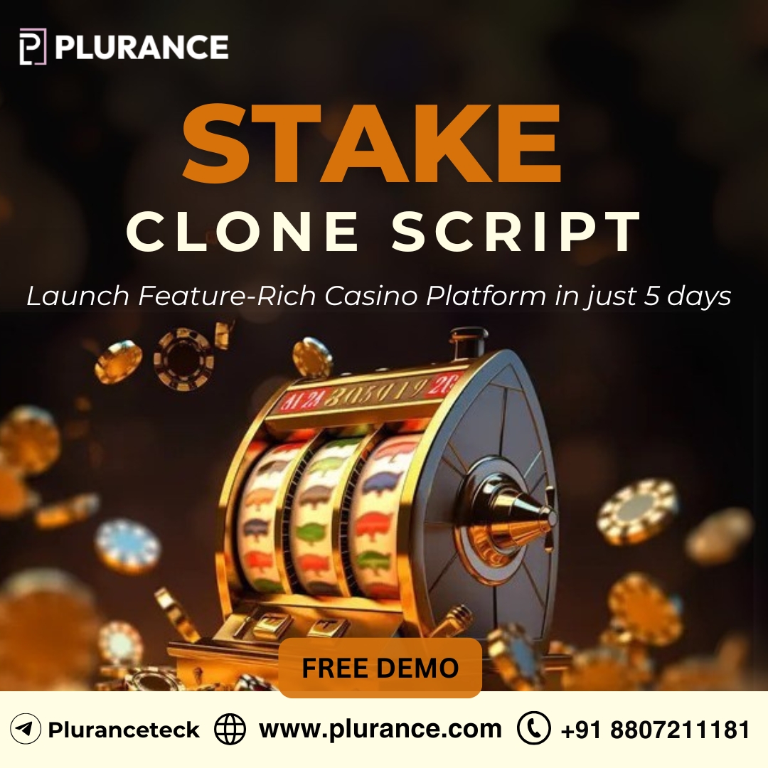 Launch the Future of Online Gambling with a Scalable Stake Clone Script