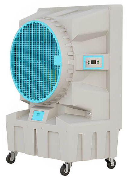 Climate Plus CM-26000 Evaporative Air Cooler with 26000 m³/h Air Flow (White)