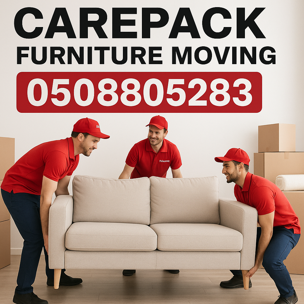 Carepack Furniture Moving 0508805283