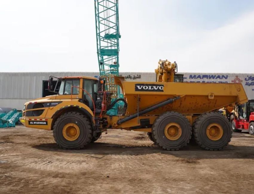 Get 2025 Volvo A40F Articulated Dump Truck